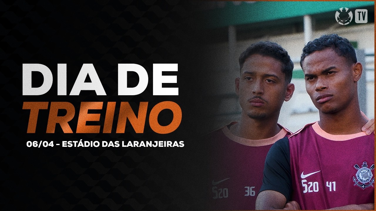 TREINO DA BASE: ELENCO DO CORINTHIANS SUB-20 ENCERRA PREPARAÇÃO PARA O CONFRONTO CONTRA O BOTAFOGO