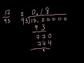 Converting fractions to decimals Converting fractions to decimals