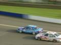 They both collide at Silverstone, Tim Harvey wins the championship