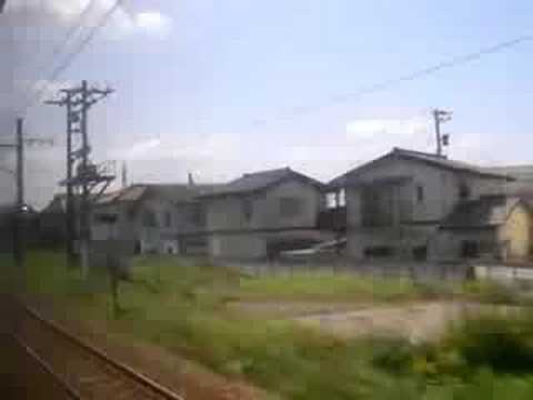 JR北陸本線　車窓　東富山駅～富山駅
