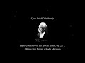 Pyotr Ilyich Tchaikovsky – Piano Concerto No. 1