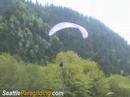 Strong conditions: Tandem pilot lands in the blackberries