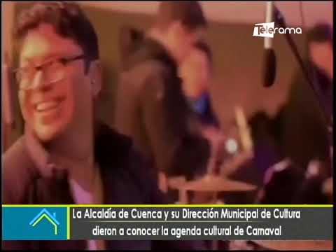 La alcaldía de Cuenca y su dirección Municipal de Cultura dieron a conocer la agenda cultural de carnaval