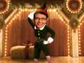 Denise Wakeman does the holiday elf dance!
