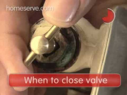how to open radiator bleed valve
