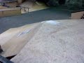 360 flip in Area 51 skatepark