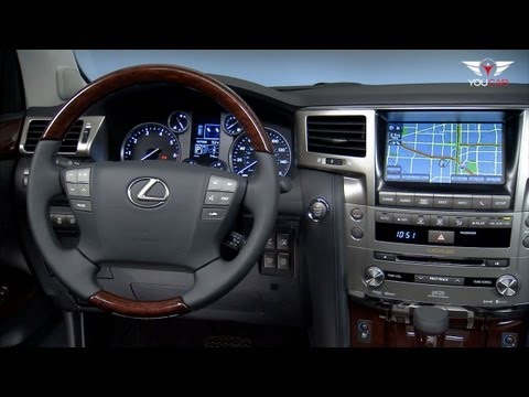 LX - http://www.youcar.tv The spacious, eight-passenger cabin of the LX 570 receives a number of upgrades and changes. The driver's seat gets a new Easy Access sy...