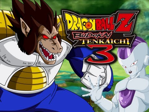 DragonBall Z Budokai Tenkaichi 3: Great Ape Vegeta VS Frieza Final Form (Live Commentary)