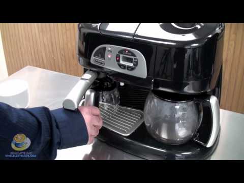 DeLonghi BCO130T Combination Machine at Whole Latte Love DeLonghi BCO130T Combination Machine at Whole Latte Love
