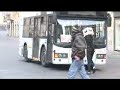 an Idiot at the Bus Stop!