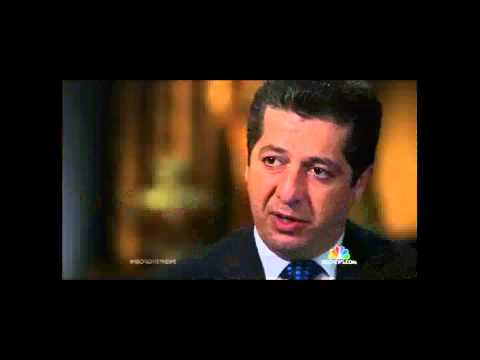 Masrour Barzani speaks to NBC's Nightly News and Meet The Press