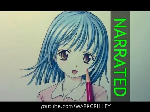 How to draw anime coloring