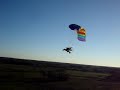 Beautyfull Day; Powered Parachute Flying On Christmas Beautyfull Day; Powered Parachute Flying On Christmas
