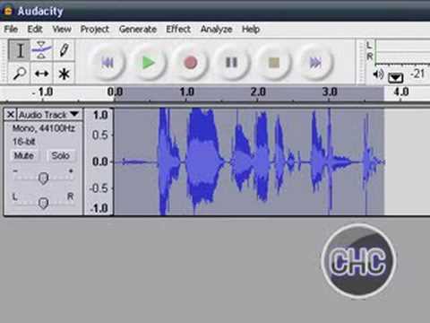 How To Make Your Voice High Pitched/Chip Munks - Audacity