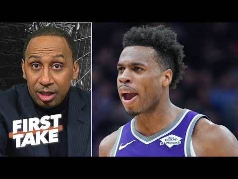 Video: Kings are not scared to face Warriors in the NBA playoffs - Stephen A | First Take