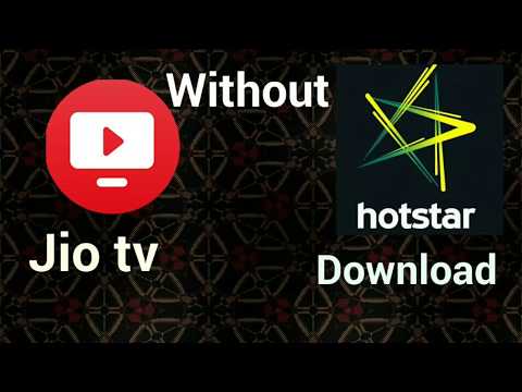 Jio Tv without hot star