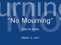 "No Mourning"