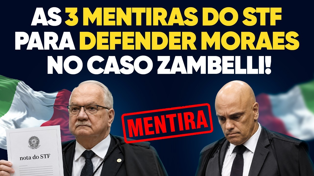 Fachin Defende Moraes: As 3 Mentiras Do STF!