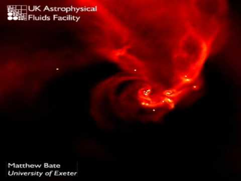 formation of a star cluster