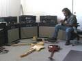 Gjika KT77 KT66 amps, Lentz DL-90 Guitar, Gjika Gainmaster