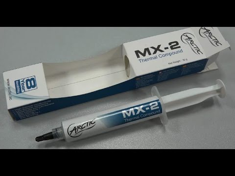 how to apply arctic cooling mx-2 thermal compound