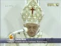 Benedicto XVI en el Estadio de los Yankees, NY