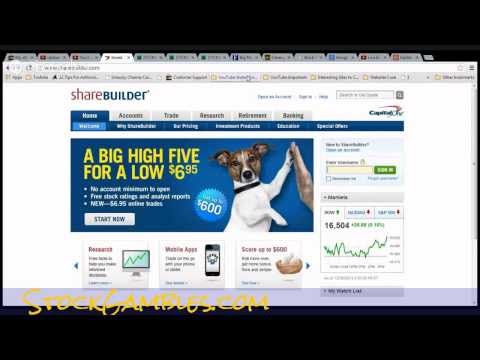 How To Buy Stocks Online Tutorial G+ Screen Share No Minimum Investing
