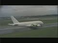 Airbus A380 Landing