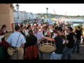 grupo os gatiños en procesion de san roque en portonovo,sanxenxo,(po),(esp)