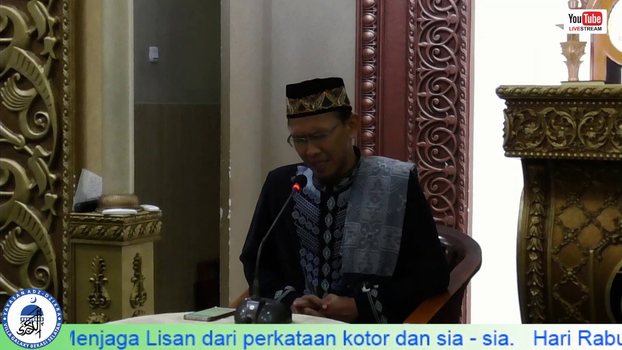 Menjaga Lisan dari perkataan kotor dan sia - sia