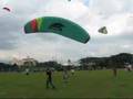 The Big Kite! Paragliding Ground Handling.