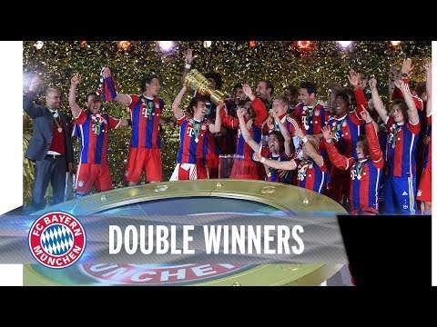 Bayern Munich win domestic double.