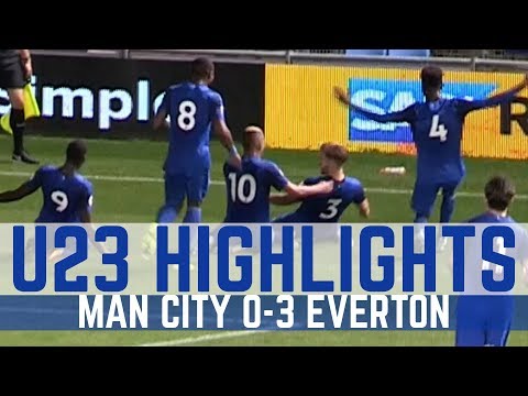 Video: U23 HIGHLIGHTS: MAN CITY 0-3 EVERTON