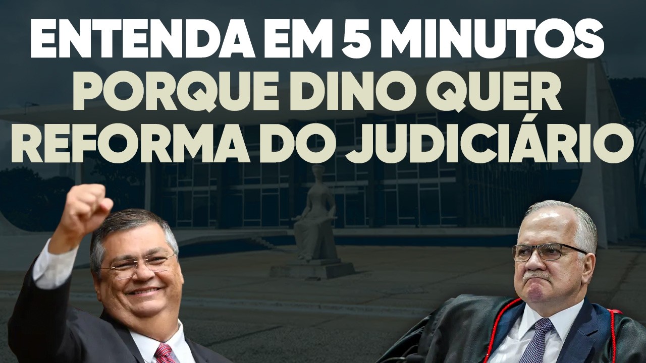 🚨 A razão oculta para Dino querer reforma do Judiciário!
