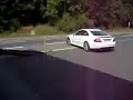 Mercedes Black Series AMG CLK 63 flooring it