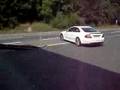 Mercedes Black Series AMG CLK 63 flooring it