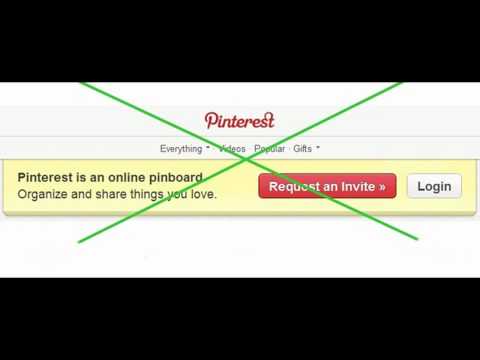 how to join pinterest without invite