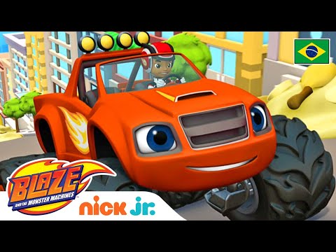 Construindo um barco ⛵️ | Blaze and the Monster Machines