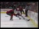 Hill hipchecks Carcillo