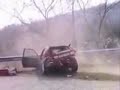 Rally car crash 25 - accident