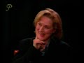 the great meryl streep in conversation with james lipton, who is so excited to be her company.