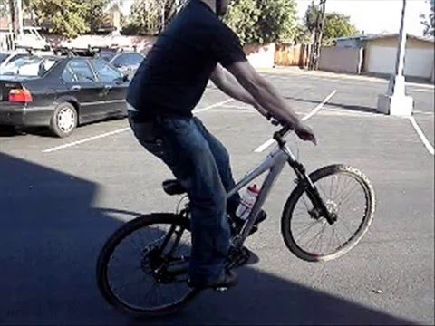 how to do a bunny hop - This is Scott Tauzin, friend of MtnBikeRiders.com. He's going to show us how to do a bunny hop.