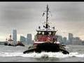 Tugboats at work