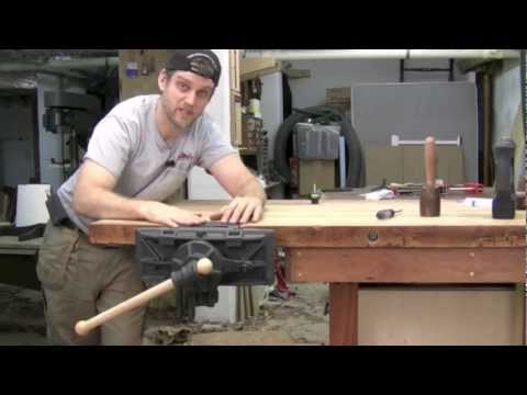pattern maker s woodworking vise installation maguire workbenches the