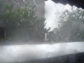 severe storm videography: typhoon MILENYO (video2)