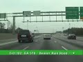 I-85 South: Metro Atlanta (Part 1 of 2)