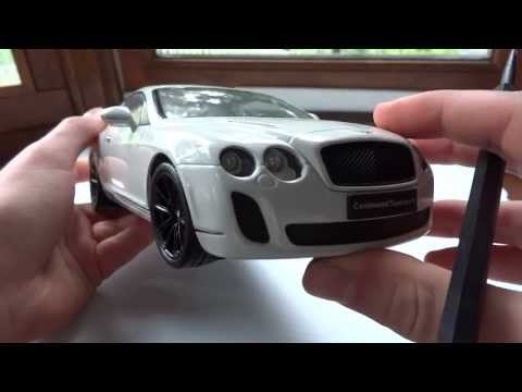 Review of 1/18 Bentley Continental Supersports by Welly