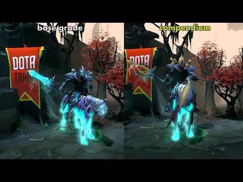 Compendium Rider of Avarice Abaddon set preview Dota 2