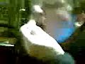 Dronke maurice met een lekker bakje friet :P