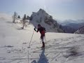 une petite demonstration de coment il faur enlever les peaux en course...